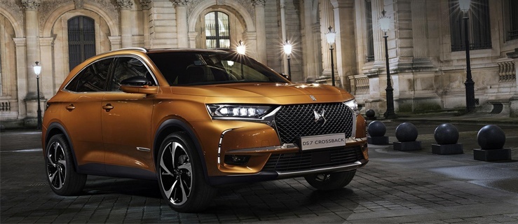 Samochód DS7 Crossback imponuje muskularną sylwetką