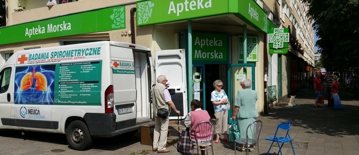 Akcja bezpłatnych badań płuc w Elblągu