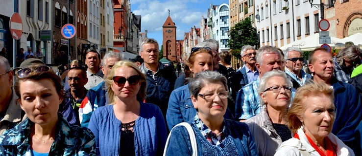 Powitanie Wielonarodowej Dywizji Północny-Wschód w Elblągu