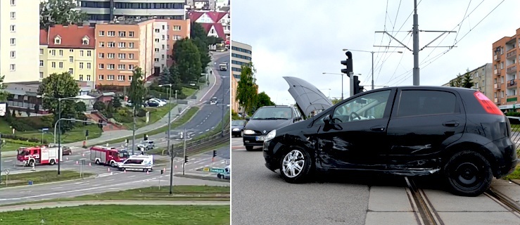 Kolizja drogowa na ul. płk. Dąbka (+ zdjęcia)