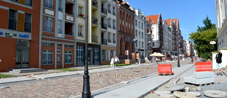 ulica Studzienna w Elblągu (lipiec 2017 r.),