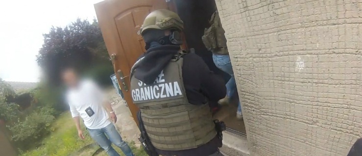 Zobacz jak Straż Graniczna rozbiła gang narkotykowy (+wideo)