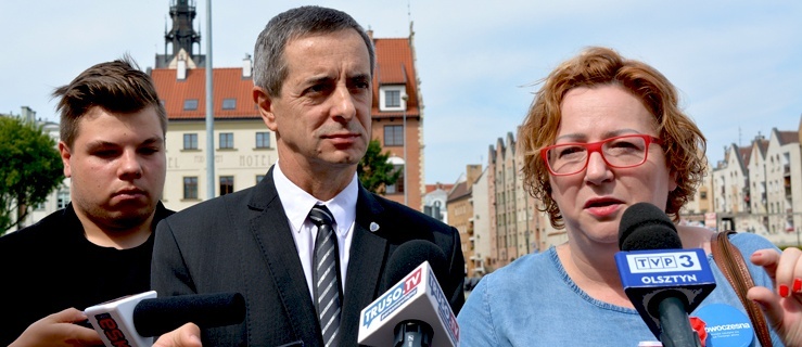 Konferencja PO, KOD-u i Nowoczesnej na pl. Słowiańskim (+ zdjęcia)