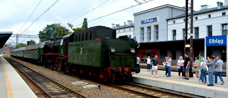 Para - buch! Koła - w ruch! Po raz kolejny do Elbląga zawitał parowóz (zdjęcia)