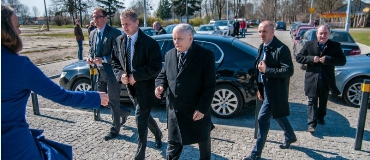 Jarosław Kaczyński bywa w Elblągu chętnie i często