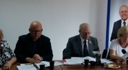 Wizyta Erwina Vollerthun w Fundacji Elbląg