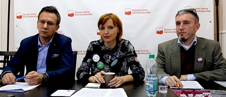 Od lewej: Wojciech Rudnicki, Angelika Domańska, Robert Koliński;