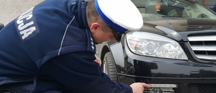 Elbląg: Policja apeluje - w czasie deszczu włącz światła mijania