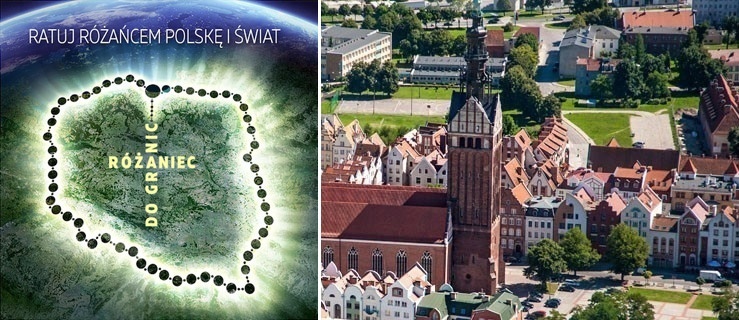 Elbląski Różaniec Do Granic transmitowany przez radio  