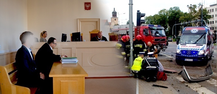 Elbląg. Proces kierowcy hondy trwa bez końca. Zderzenie z karetką wydarzyło się ponad dwa lata temu 