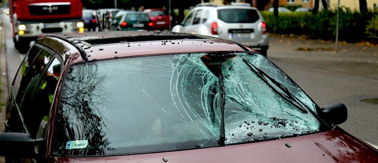 Wypadek na ul. Mickiewicza. Mężczyzna w stanie ciężkim w szpitalu (+ zdjęcia)