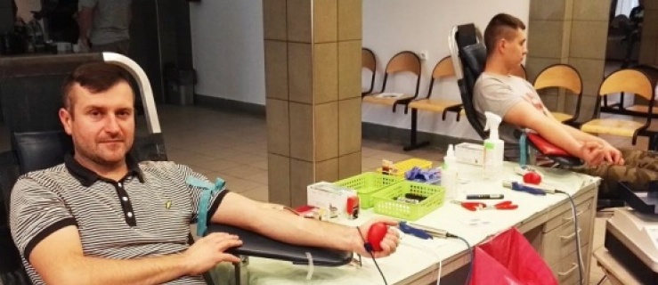 W Placówce Straży Granicznej w Braniewie odbyła się zbiórka krwi (+ zdjęcia)