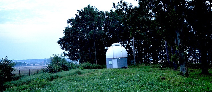 Park Astronomiczny Muzeum Mikołaja Kopernika w Roninie nieopodal Fromborka,