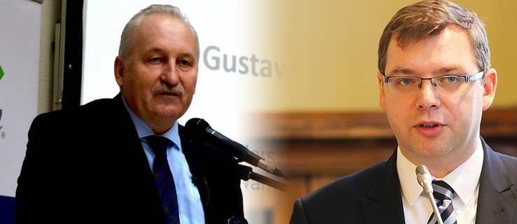 Z lewej Gustaw M. Brzezin i Artur Chojecki