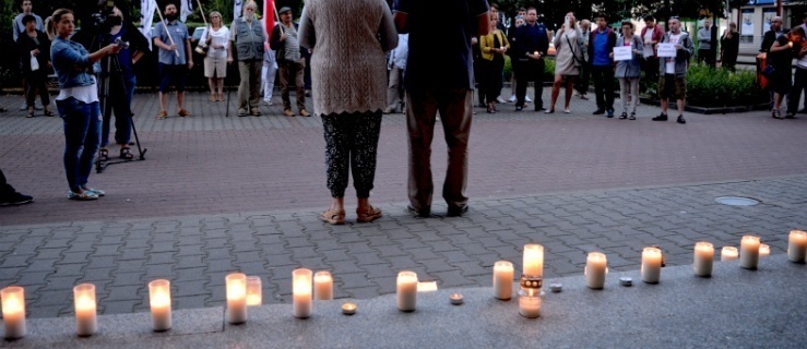  Elbląg. Protest Wolne Sądy, Wolne Wybory, Wolna Polska