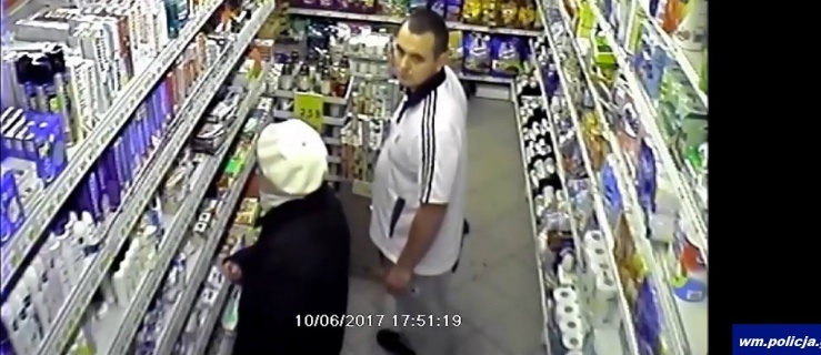Elbląg: Policjanci poszukują sprawcy kradzieży