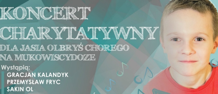 Elbląg. Koncert Charytatywny dla Jasia. Wystąpi Marta Gałuszewska i Gracjan Kalandyk 