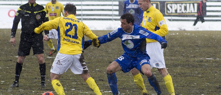 Kąpiele błotne służyły Olimpii: Olimpia Elbląg - Motor Lublin 1:0