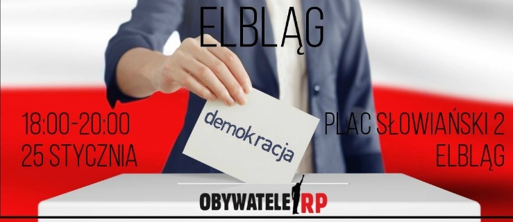 Elbląg. Demokracja od zaraz - prawybory 