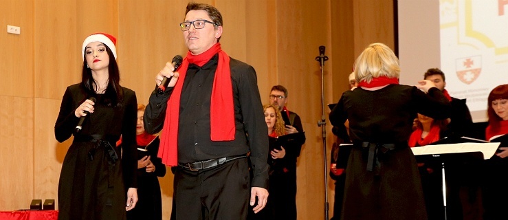 Agnieszka Pawowicz i Piotr Lassota – soliści Chóru Cantata,