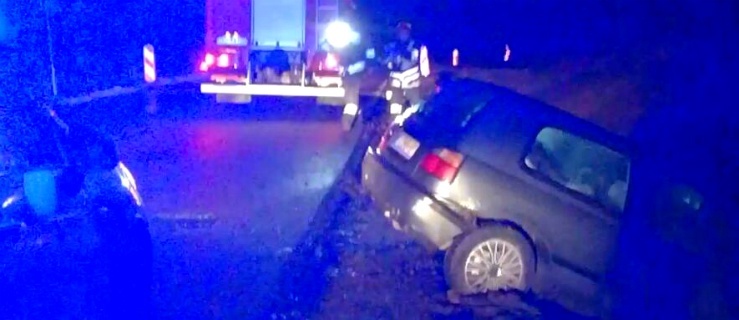 Gmina Małdyty. Pijany, bez uprawnień, wjechał do przydrożnego rowu