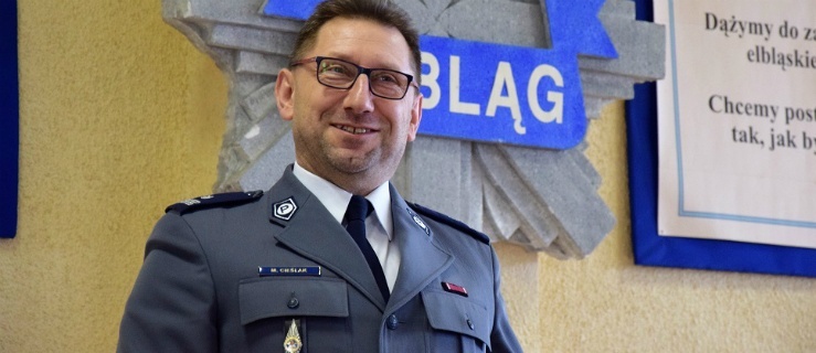 Elbląg: Na emeryturę odszedł ceniony, policyjny profilaktyk – podinspektor Marek Cieślak 