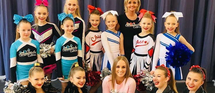 Elbląskie tancerki Cheerleaders Cadmans 