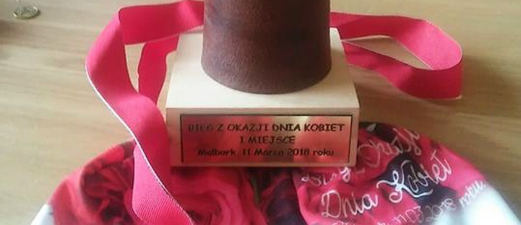 Anna Koziarska pierwsza w Biegu z okazji Dnia Kobiet 2018 w Malborku!