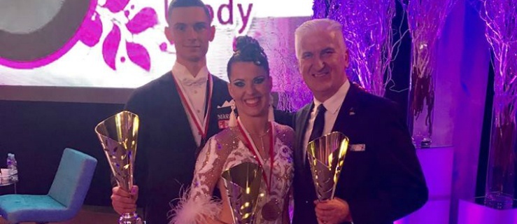 Od lewej: Michał Zacharewicz, Katarzyna Czyżyk i Antoni Czyżyk,