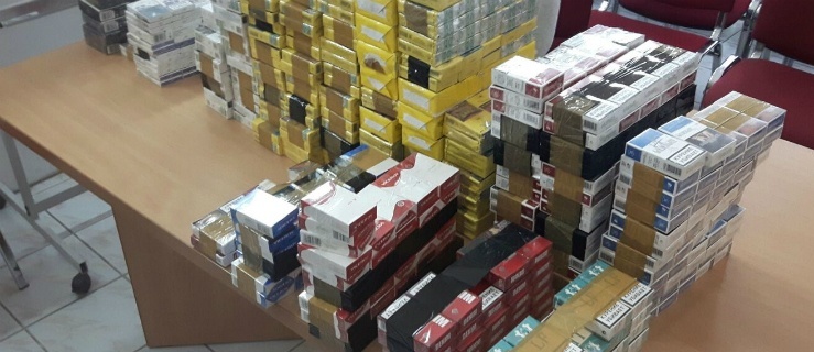 Elbląg. Niezłą kontrabandę wykrył Heban