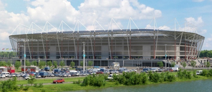 Stadion Baltic Arena w Kaliningradzie - wizualizacja