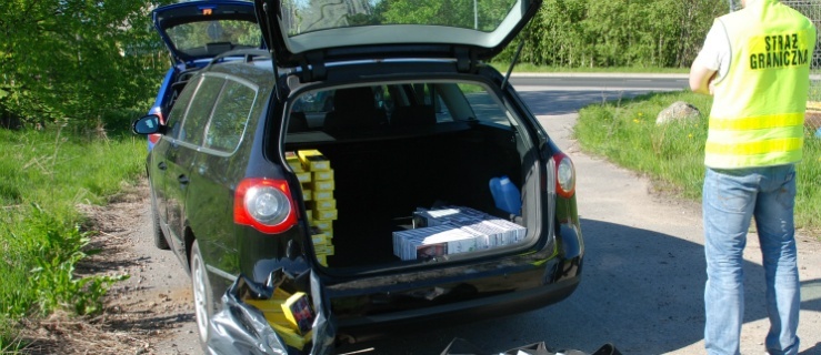 Braniewianka przewoziła kontrabandę w volkswagenie
