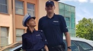 Braniewo. Ponad dwa metry wzrostu pomaga podczas patrolu
