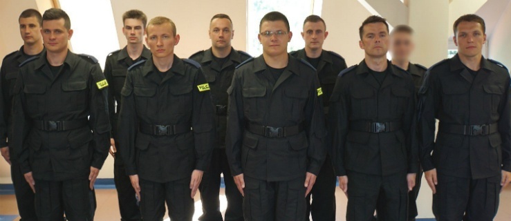 Także nowy elbląski policjant złożył ślubowanie