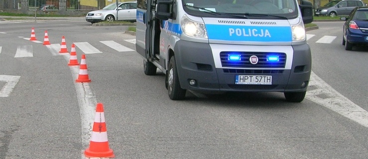 Elbląg: Złamana ręka rowerzysty. Policyjne podsumowanie weekendu