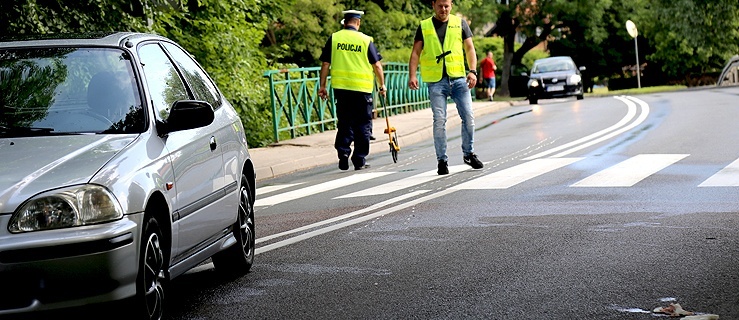 Potrącenie na Kościuszki. Droga zablokowana! (+ zdjęcia)