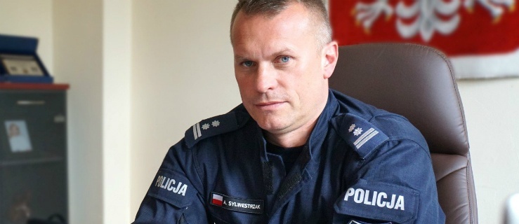 Mł. insp. Arkadiusz Sylwestrzak I Zastępca Komendanta Wojewódzkiego Policji w Olsztynie