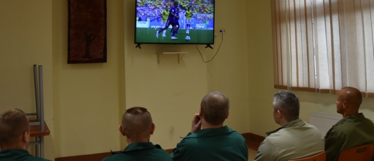 Elbląg. Mundialowe emocje w Areszcie Śledczym 