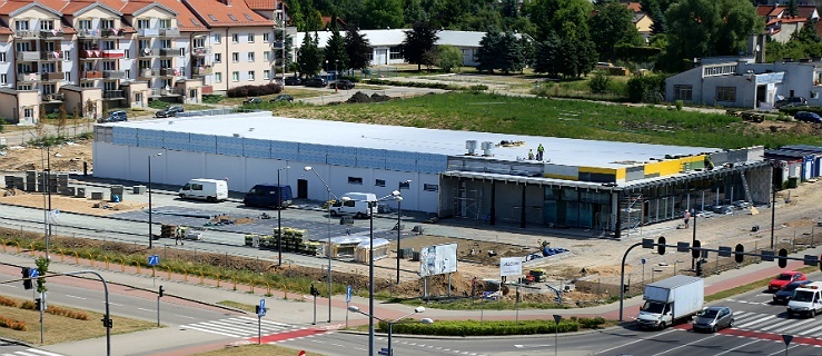 Elbląg. Kończy się budowa nowego Lidla. Niebawem uroczyste otwarcie (+zdjęcia)