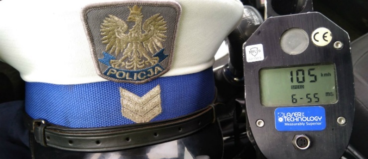Jechał motocyklem do Poznania... Zatrzymano mu prawo jazdy