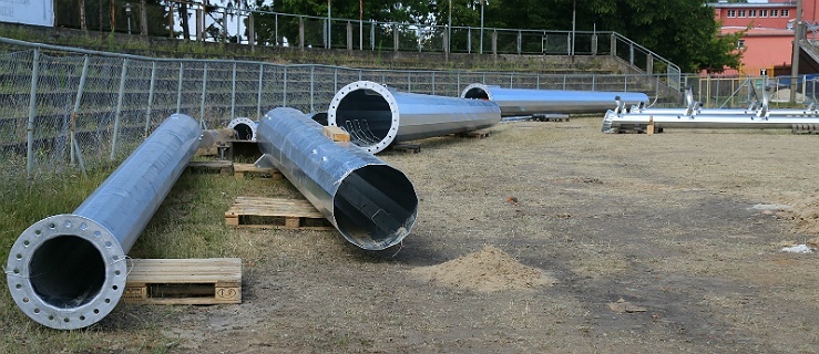 Stadion przy Agrykola już niedługo będzie miał oświetlenie