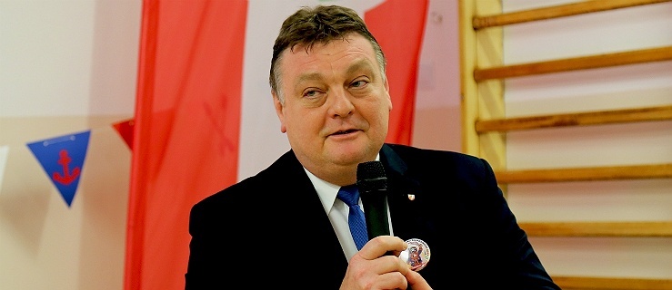 Prezydent Elbląga Witold Wróblewski,