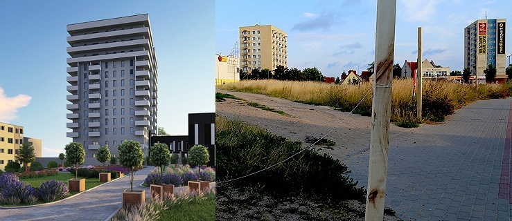 Wizualizacja Regal Park flat & business / 9 lipca rozpoczęto grodzenie terenu inwestycji,