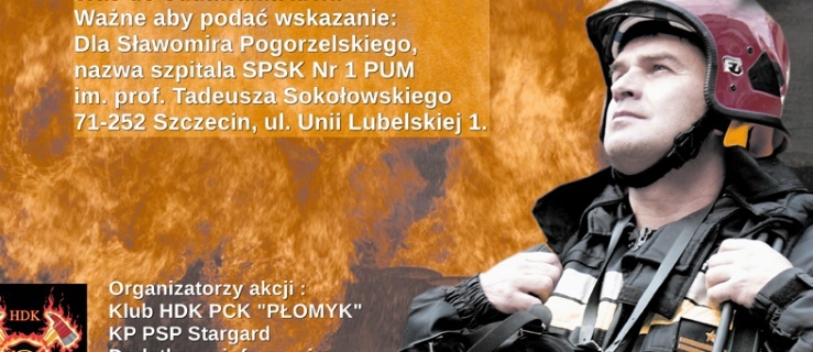 Ratował życie innym, teraz sam potrzebuje pomocy. Apel elbląskich i braniewskich strażaków 