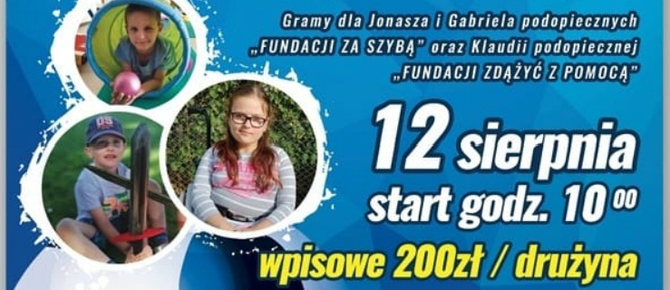Zgłoś drużynę i pomóż Jonaszowi, Gabrielowi i Klaudii