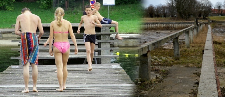  Kąpielisko miejskie w Elblągu w 2011 i 2017 roku