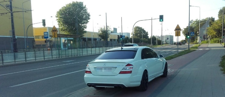 Elbląg: Mercedesem pędziła 128 kilometrów na godzinę ulicą Browarną  