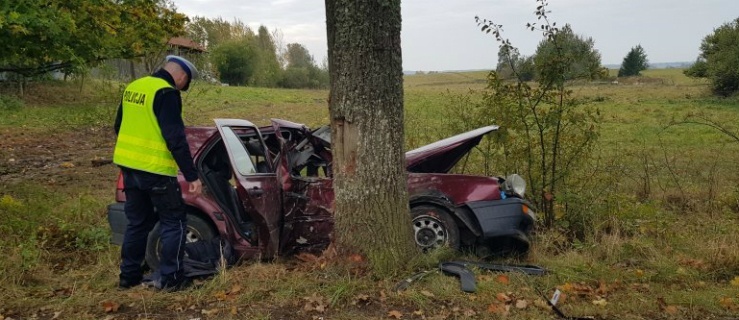 Pasażer nie żyje. Samochód prowadził nastolatek 