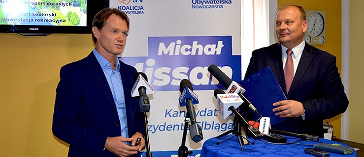 Bogusław Tołwiński (po lewej) i Michał Missan, 