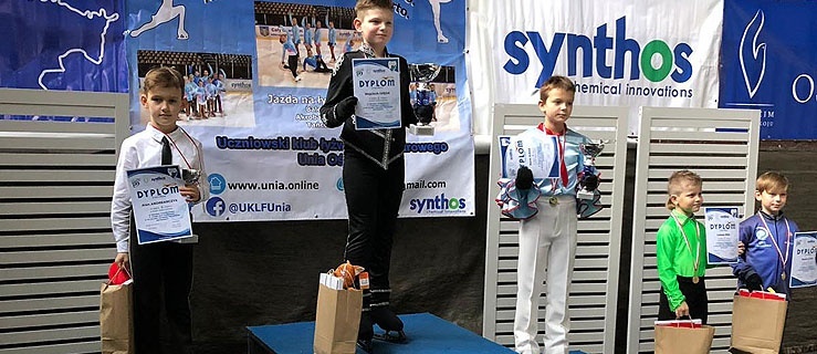 Świetne występy łyżwiarzy figurowych UKS Szóstka Elbląg